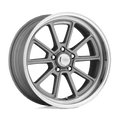 VN510 20X8.5 5X4.75 VINTAGE SLV DIALP 06 by American Racing