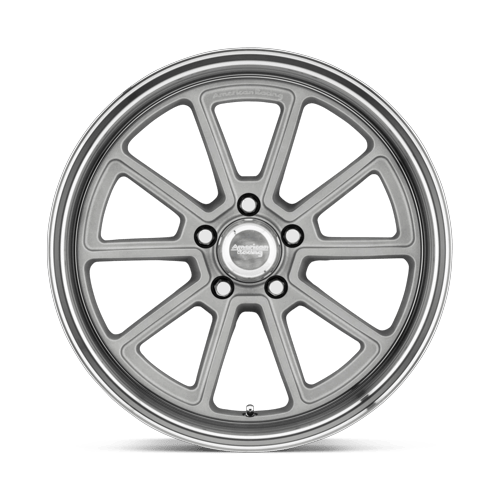 VN510 18X10 5X5.0 VINTAGE SLV DIA LP 12M by American Racing