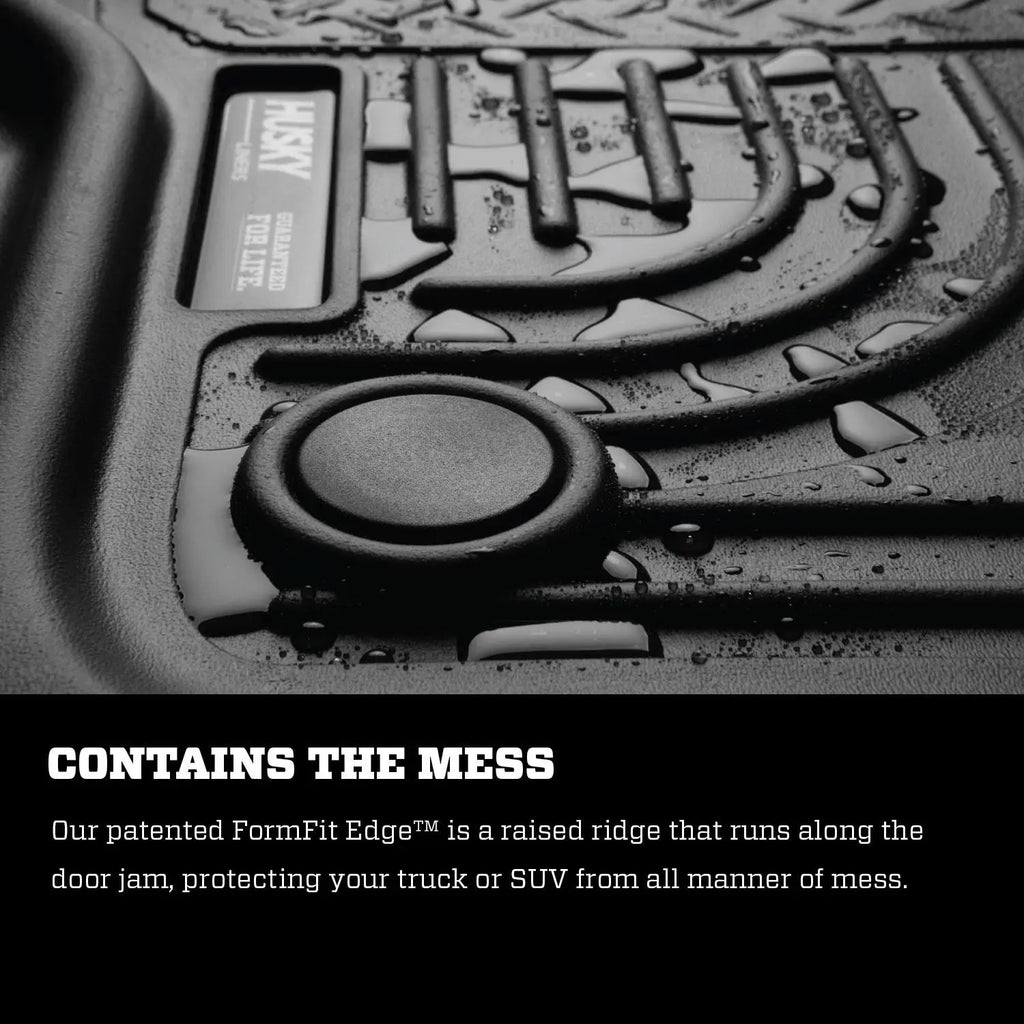 Weatherbeater - Front & 2nd Seat Floor Liners (Footwell Coverage) by Husky Liners