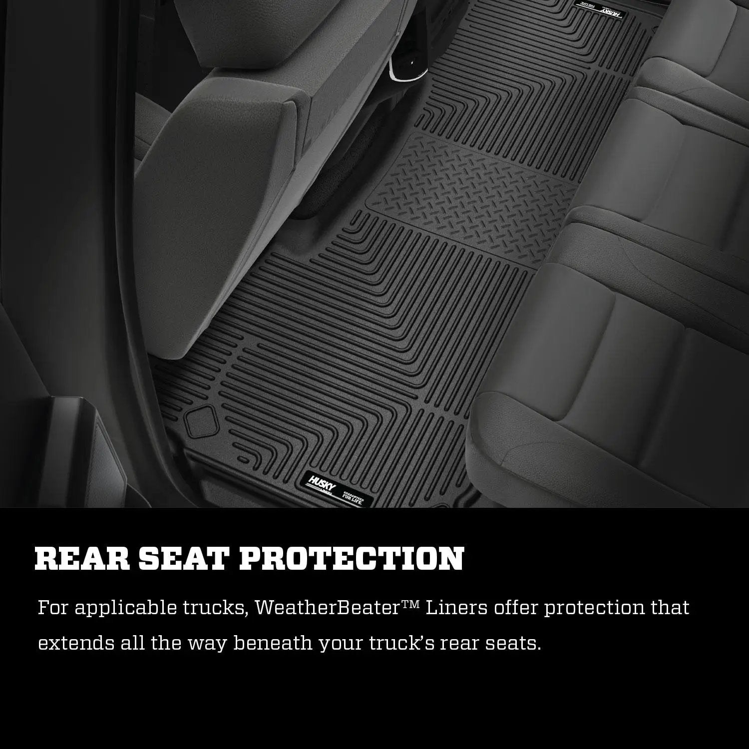Weatherbeater - 2nd Seat Floor Liner by Husky Liners