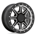 WEBB UTV 14X7 4X136 +51 106 G-BLK MCH by Black Rhino Wheels