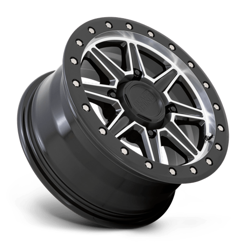WEBB UTV 14X7 4X136 +51 106 G-BLK MCH by Black Rhino Wheels