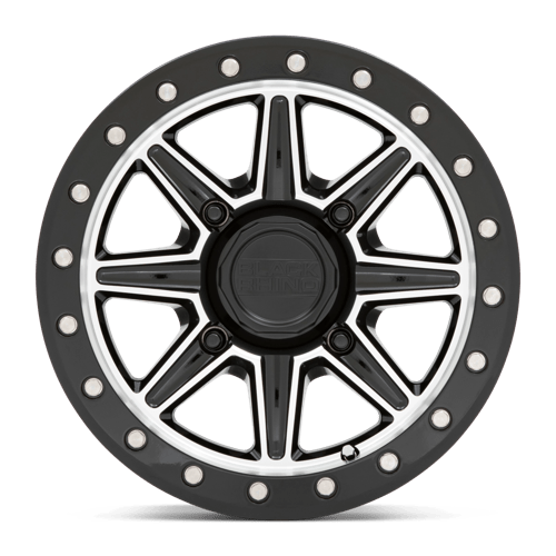 WEBB UTV 14X7 4X136 +51 106 G-BLK MCH by Black Rhino Wheels