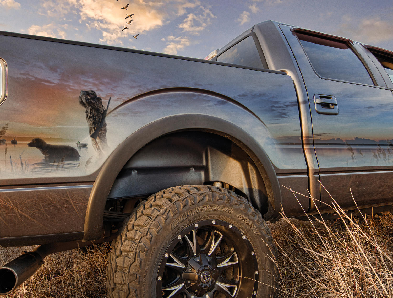 Wheel Well Guards - Rear Wheel Well Guards by Husky Liners