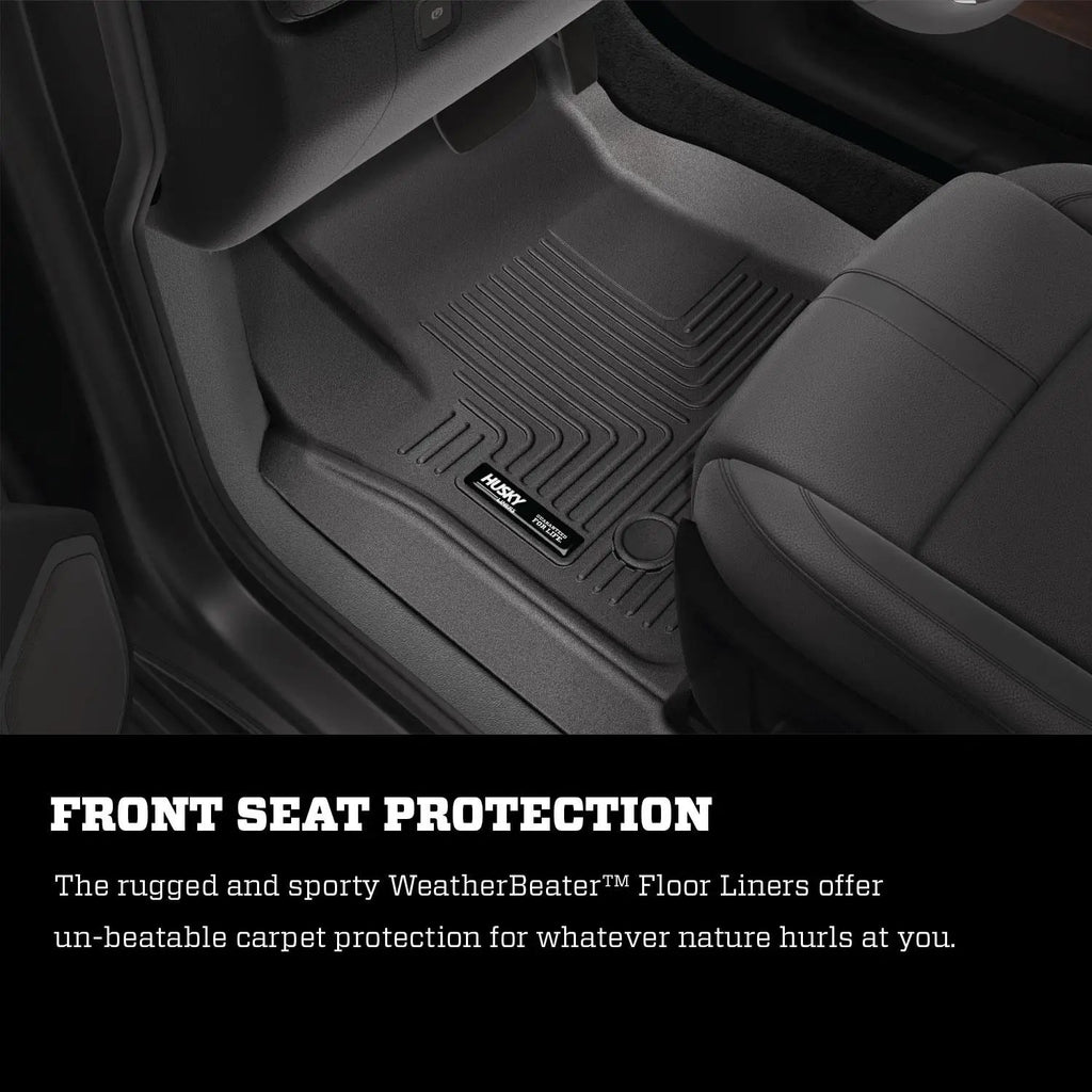 Weatherbeater - Front & 2nd Seat Floor Liners by Husky Liners