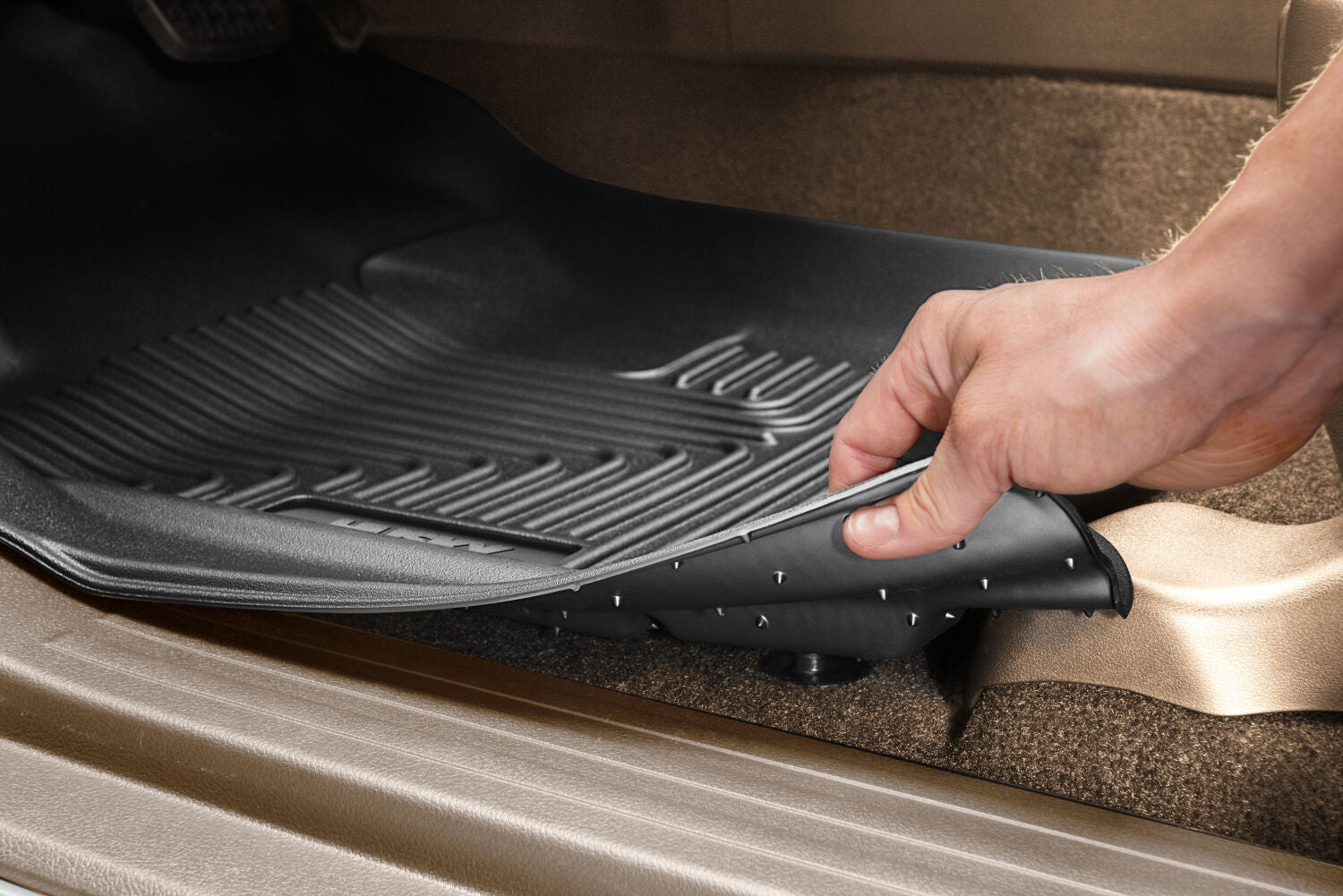 Husky Liners Weatherbeater - Front & 2nd Seat Floor Liners (Footwell Coverage) 98581 by Husky Liners