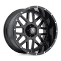 XD820 18X8 5X130 SATIN BLACK 38MM by XD