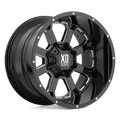 XD825 20X10 6X135/5.5 G-BLK MILL -24MM by XD