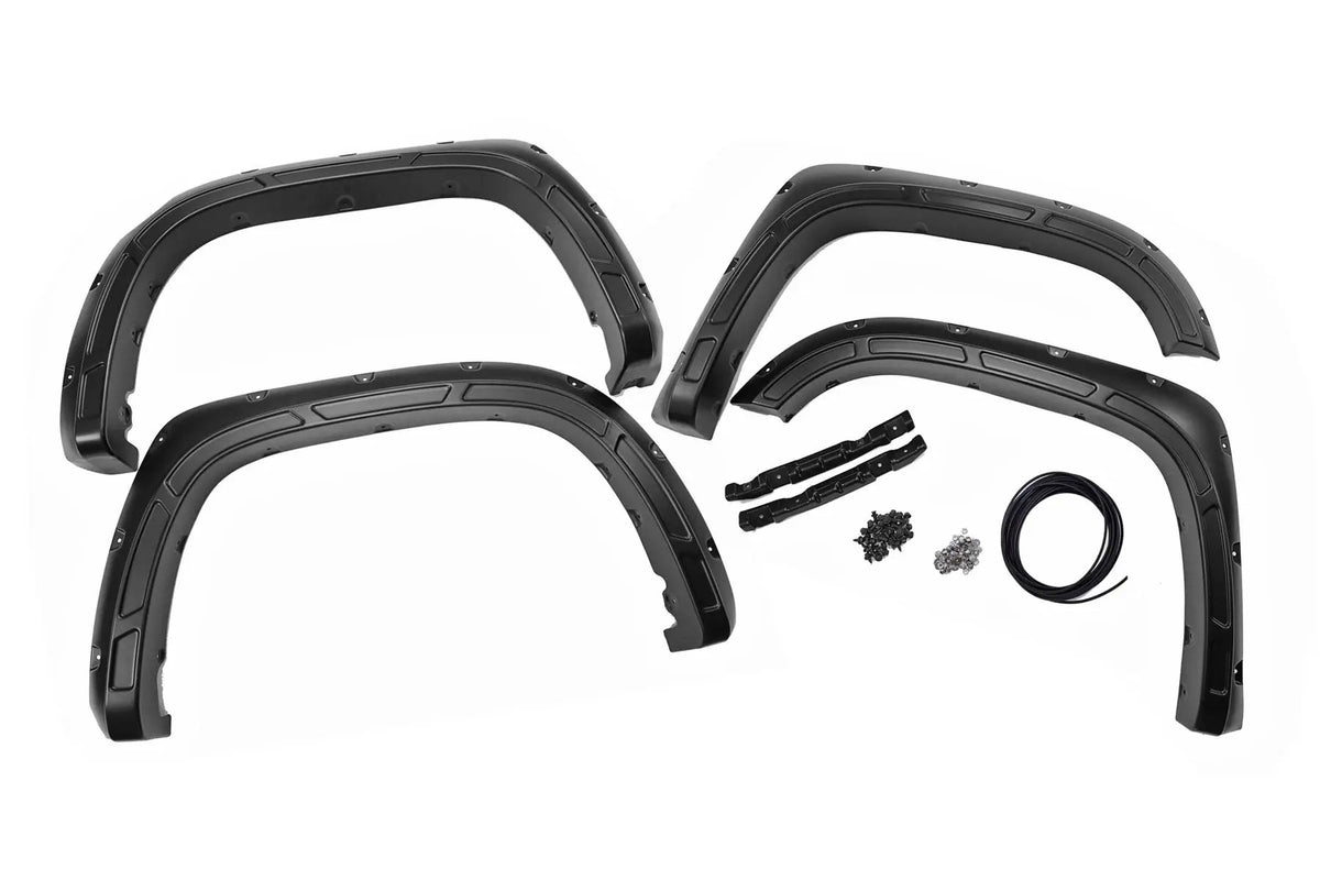 Defender Fender Flares | 202 Black Onyx | Toyota Tundra 2WD/4WD (2014-2021) by Rough Country