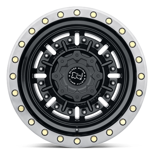 BR ABRAMS 20X9.5 5X127 -18 71 G-BLK DDT by Black Rhino Wheels