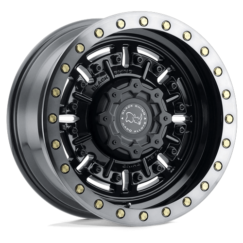 BR ABRAMS 20X9.5 8X165 -18 122 G-BLK DDT by Black Rhino Wheels