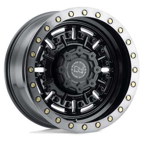BR ABRAMS 17X9.5 5X127 -18 71 G-BLK DDT by Black Rhino Wheels