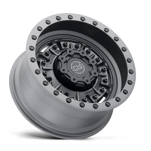 BR ABRAMS 20X9.5 5X127 -18 71 TXT M-GM by Black Rhino Wheels