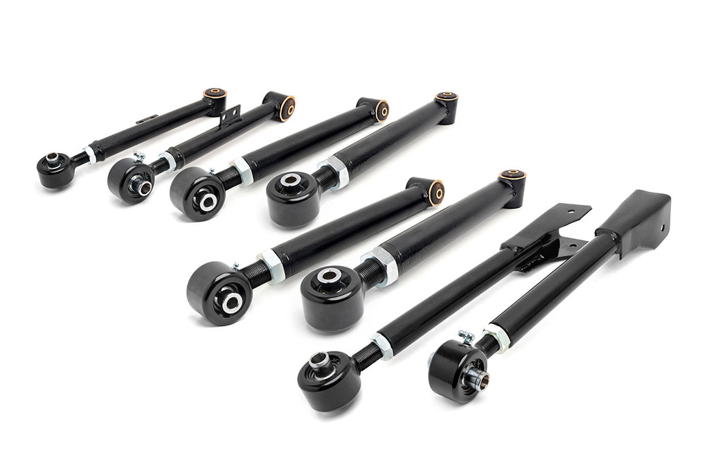 X-Flex Control Arms | Complete Set | Jeep Wrangler TJ (97-06)/Wrangler Unlimited (04-06) by Rough Country