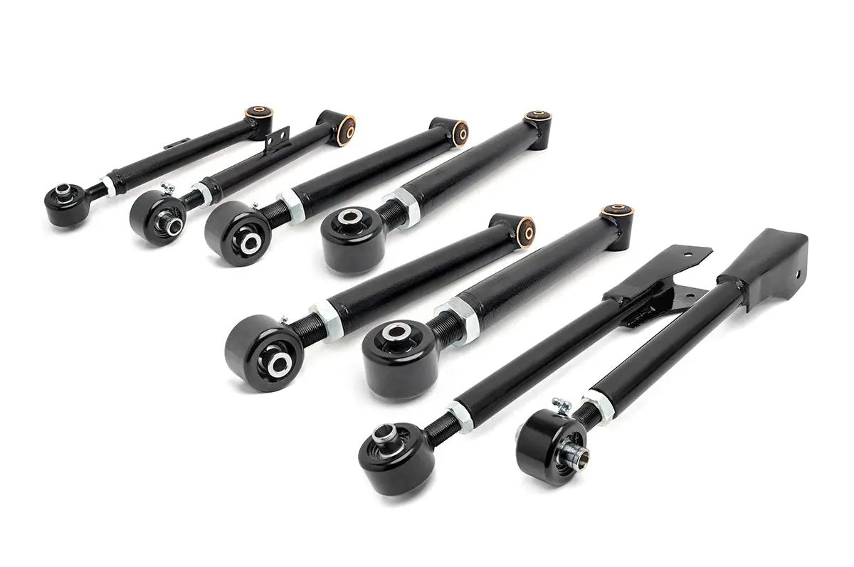 X-Flex Control Arms | Complete Set | Jeep Wrangler TJ (97-06)/Wrangler Unlimited (04-06) by Rough Country