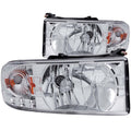 Crystal Headlight Set by ANZO USA