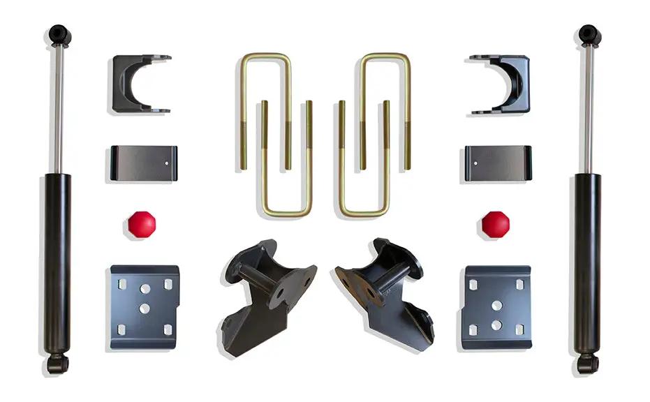 4" REAR LOWERING BOX KIT by MaxTrac