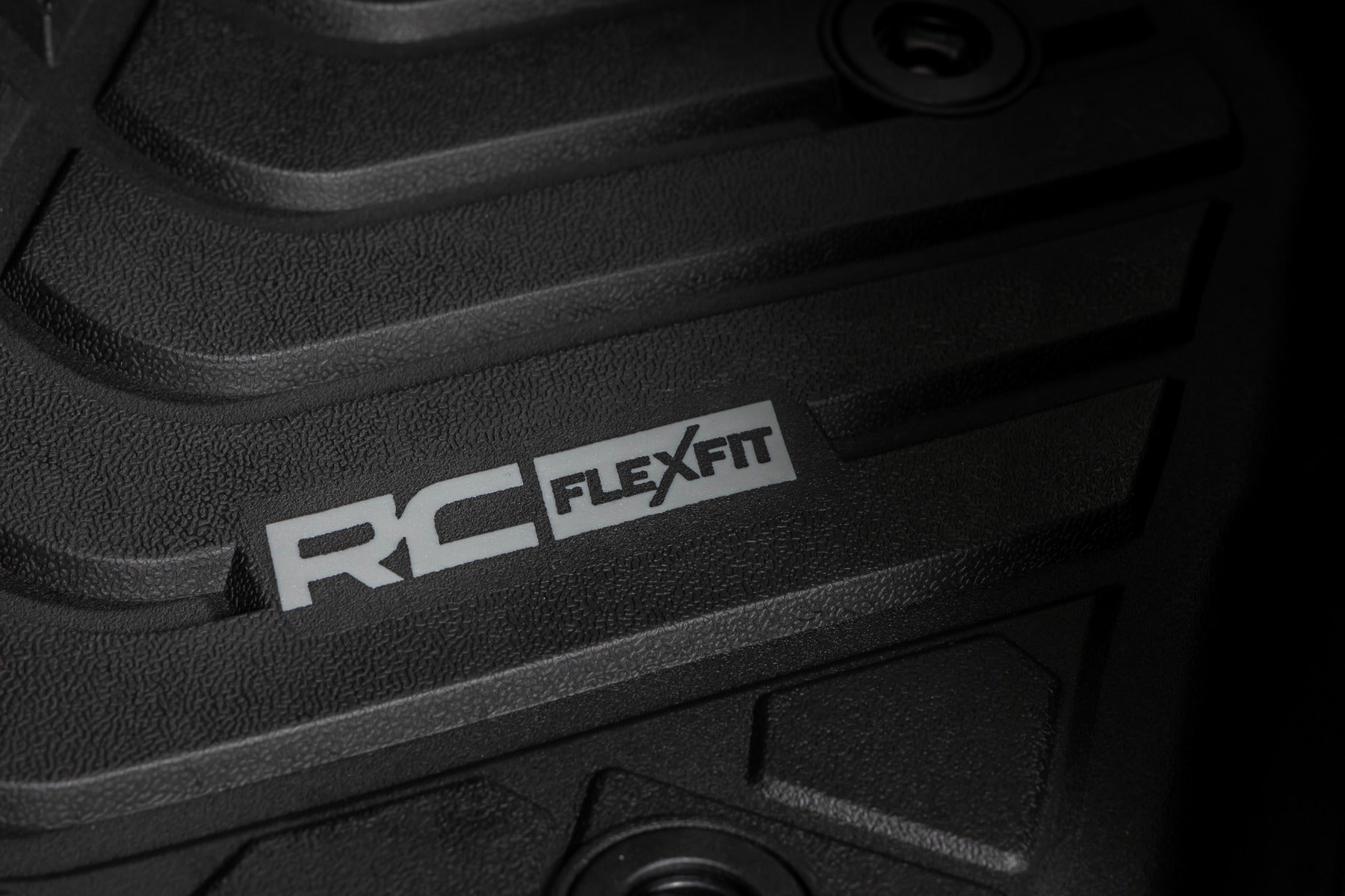 Flex-Fit Floor Mats | Front | Toyota Tacoma 2WD/4WD (2016-2023) by Rough Country