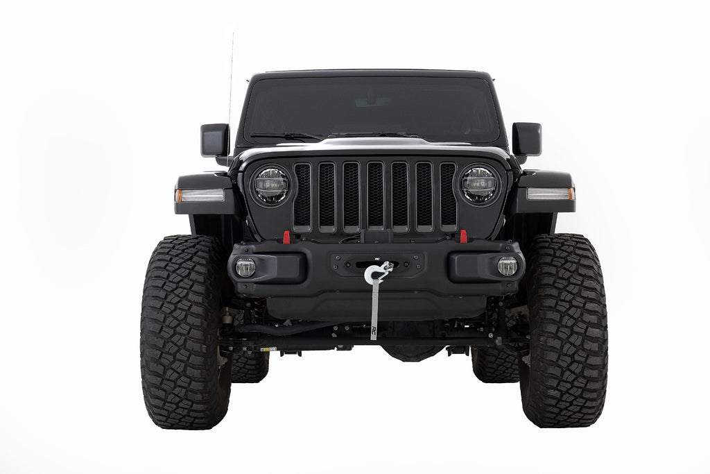 Winch Mounting Plate | Modular Steel OE Bumper | Jeep Gladiator JT/Wrangler JL (18-26) by Rough Country