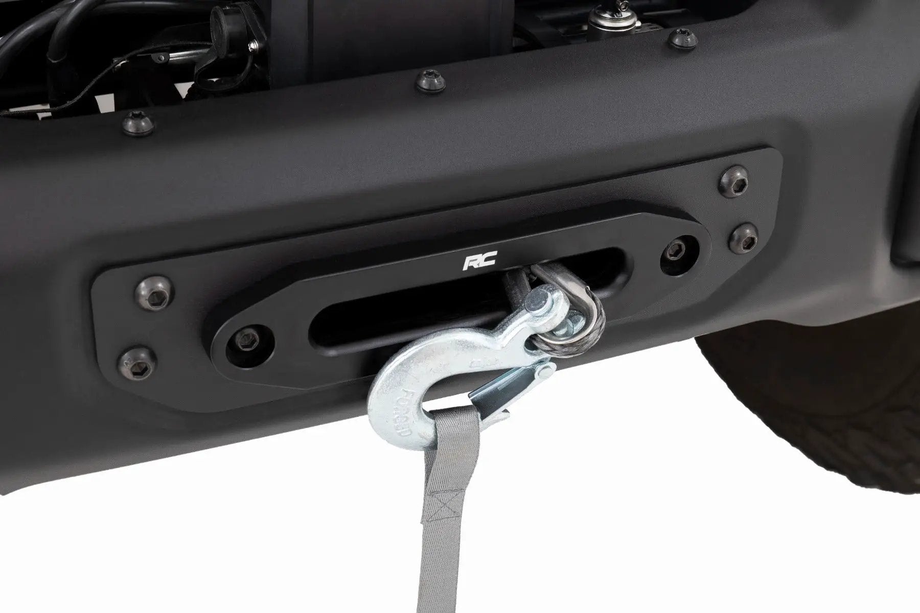 Winch Mounting Plate | Modular Steel OE Bumper | Jeep Gladiator JT/Wrangler JL (18-26) by Rough Country