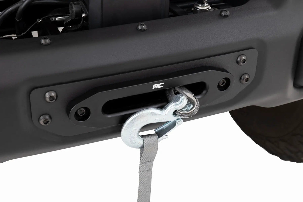 Winch Mounting Plate | Modular Steel OE Bumper | Jeep Gladiator JT/Wrangler JL (18-26) by Rough Country