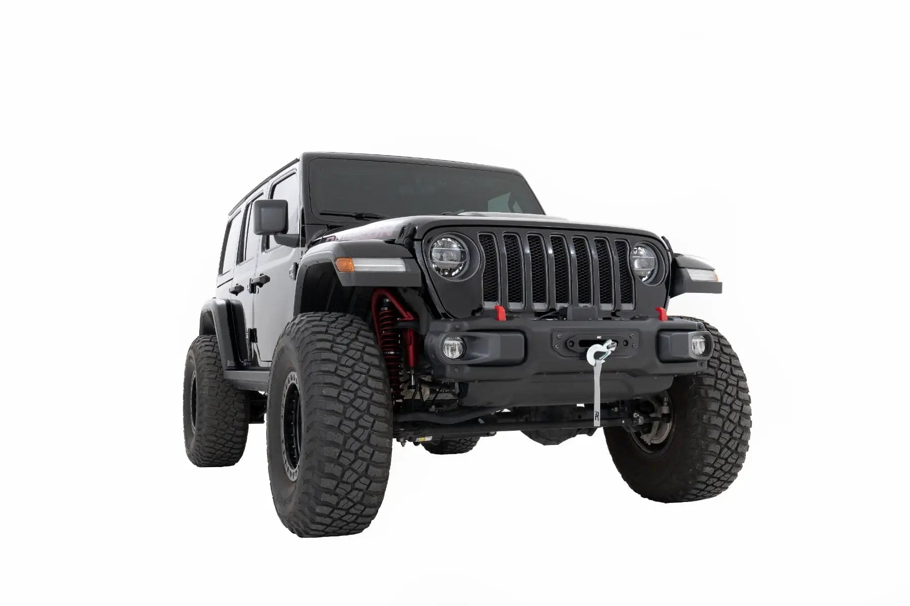 Winch Mounting Plate | Modular Steel OE Bumper | Jeep Gladiator JT/Wrangler JL (18-26) by Rough Country