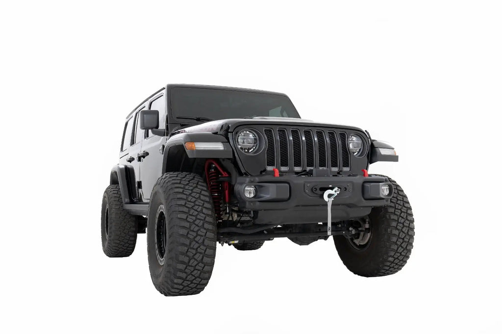 Winch Mounting Plate | Modular Steel OE Bumper | Jeep Gladiator JT/Wrangler JL (18-26) by Rough Country