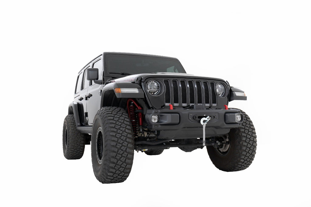 Winch Mounting Plate | Modular Steel OE Bumper | Jeep Gladiator JT/Wrangler JL (18-26) by Rough Country
