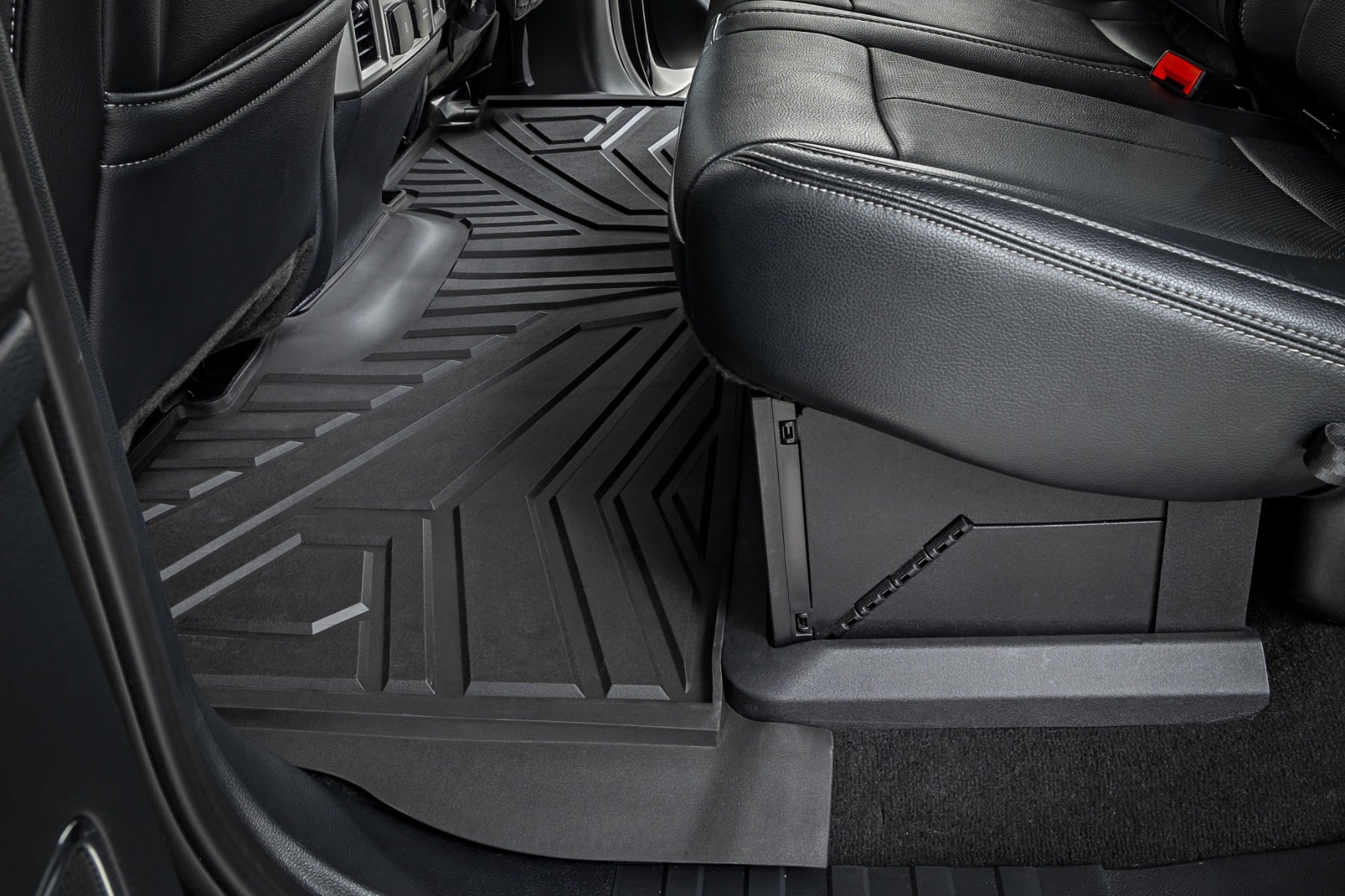 Flex-Fit Floor Mats | Front and Rear | Ford F-250/F-350 Super Duty (17-26) by Rough Country