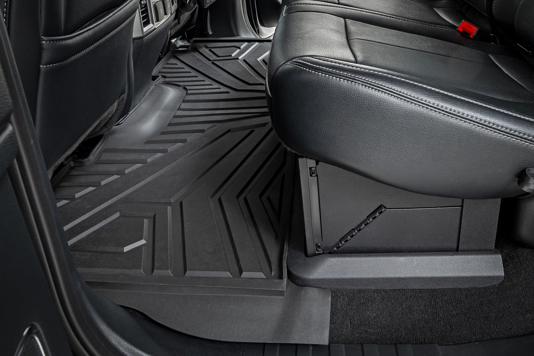 Flex-Fit Floor Mats | Front and Rear | Ford F-250/F-350 Super Duty (17-26) by Rough Country