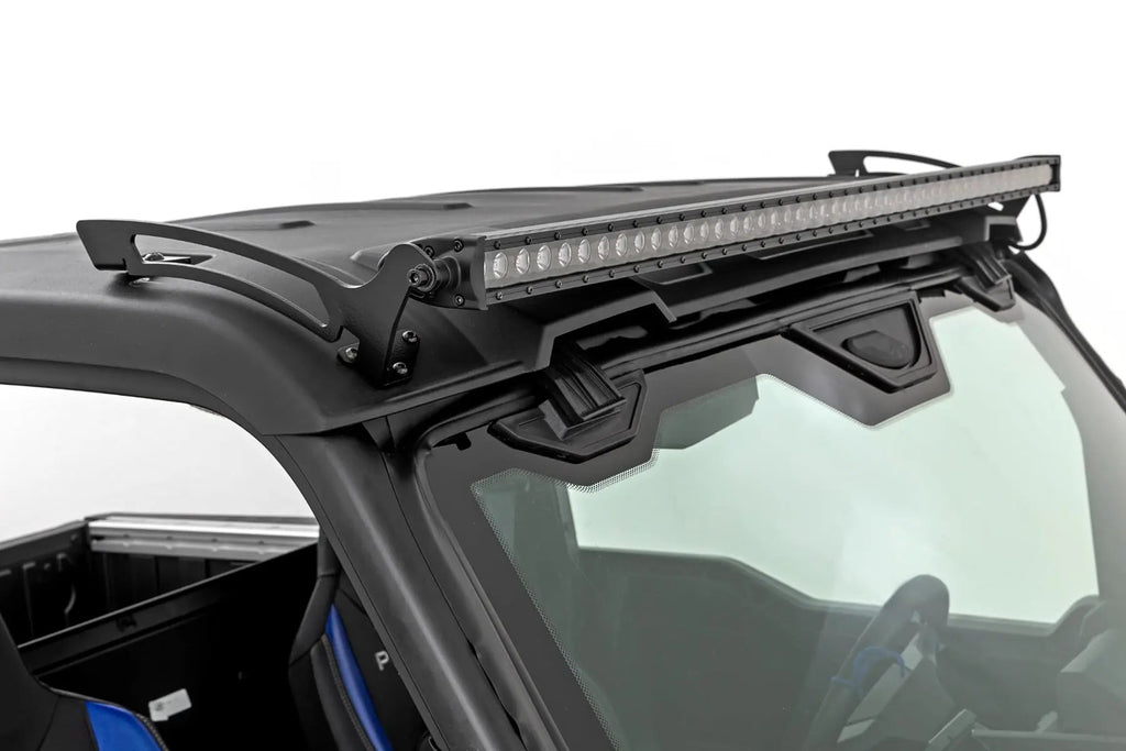 50" Single Row Light Mount | Front | Black Series | Polaris XPEDITION ADV 5 by Rough Country
