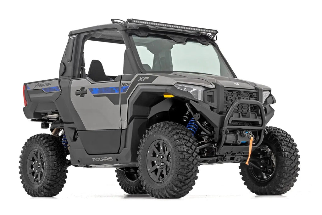 50" Single Row Light Mount | Front | Black Series | Polaris XPEDITION ADV 5 by Rough Country