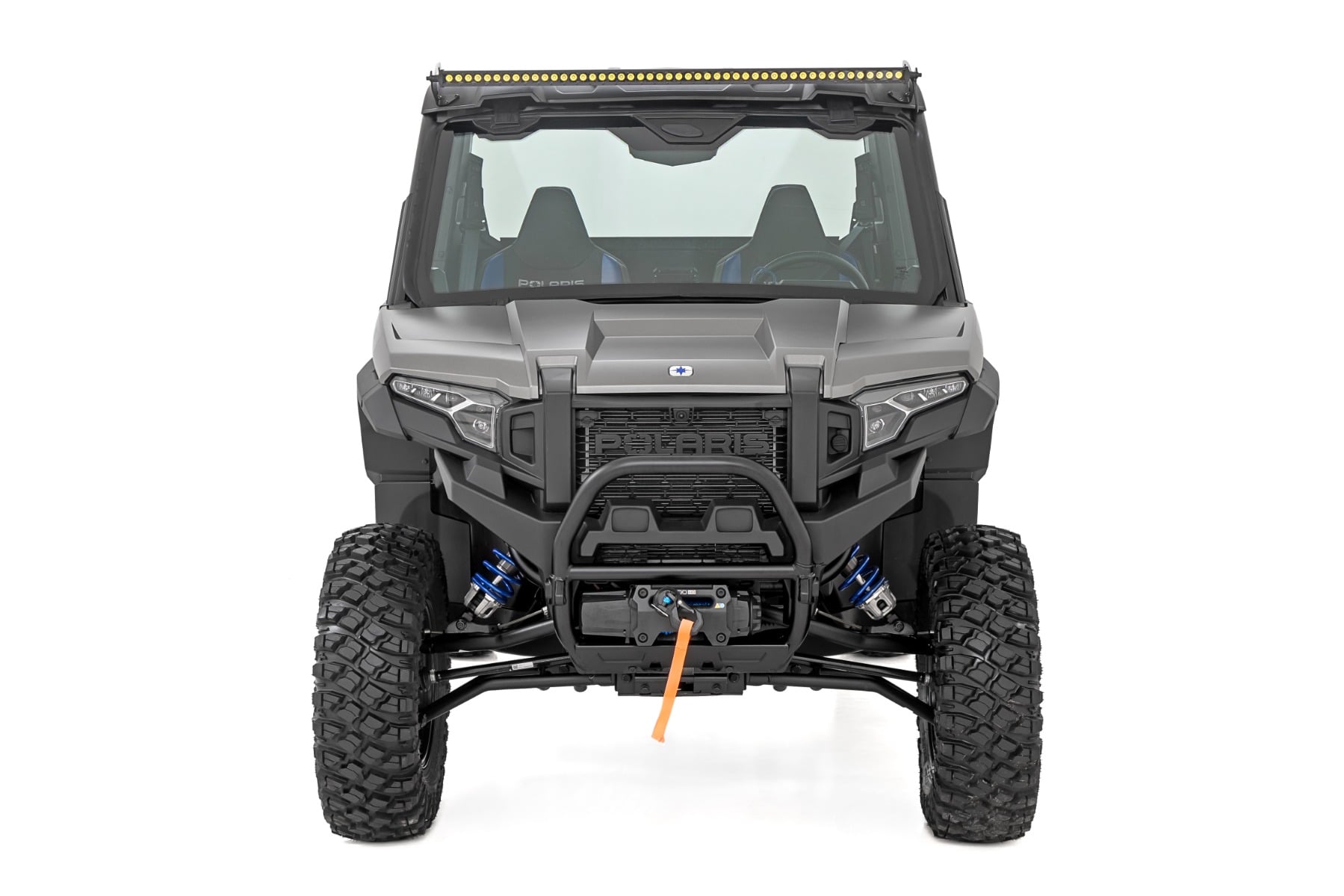 50" Single Row Light Mount | Front | Black Series | Polaris XPEDITION ADV 5 by Rough Country