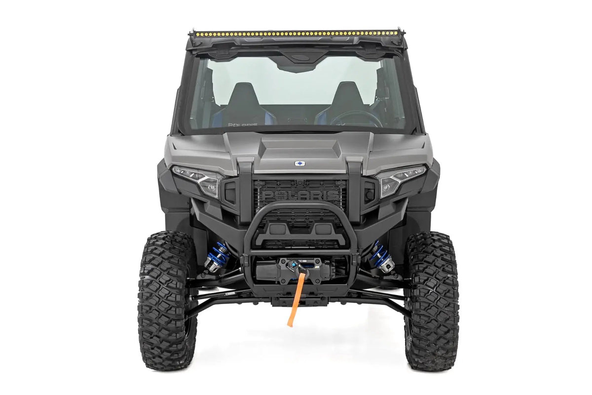 50" Single Row Light Mount | Front | Black Series | Polaris XPEDITION ADV 5 by Rough Country