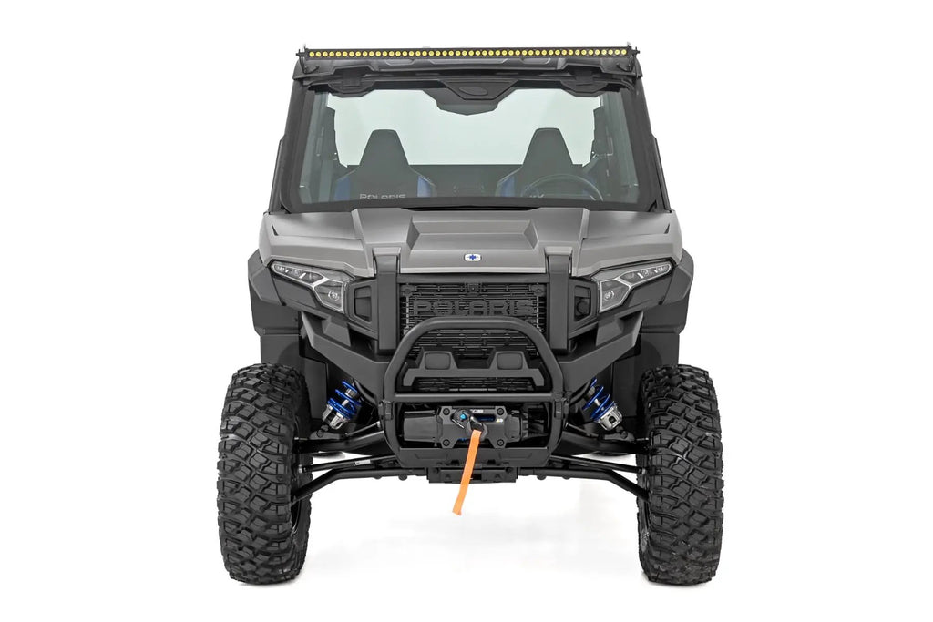 50" Single Row Light Mount | Front | Black Series | Polaris XPEDITION ADV 5 by Rough Country
