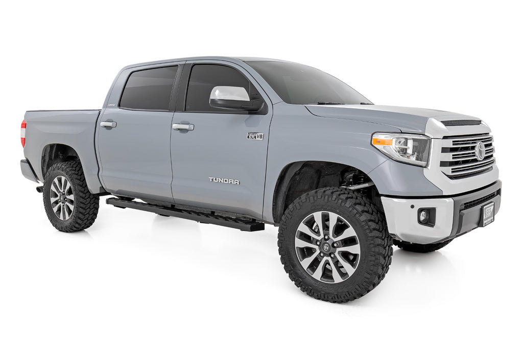 BA2 Running Boards | Side Step Bars | Crew Cab | Toyota Tundra 2WD/4WD (07-21) by Rough Country