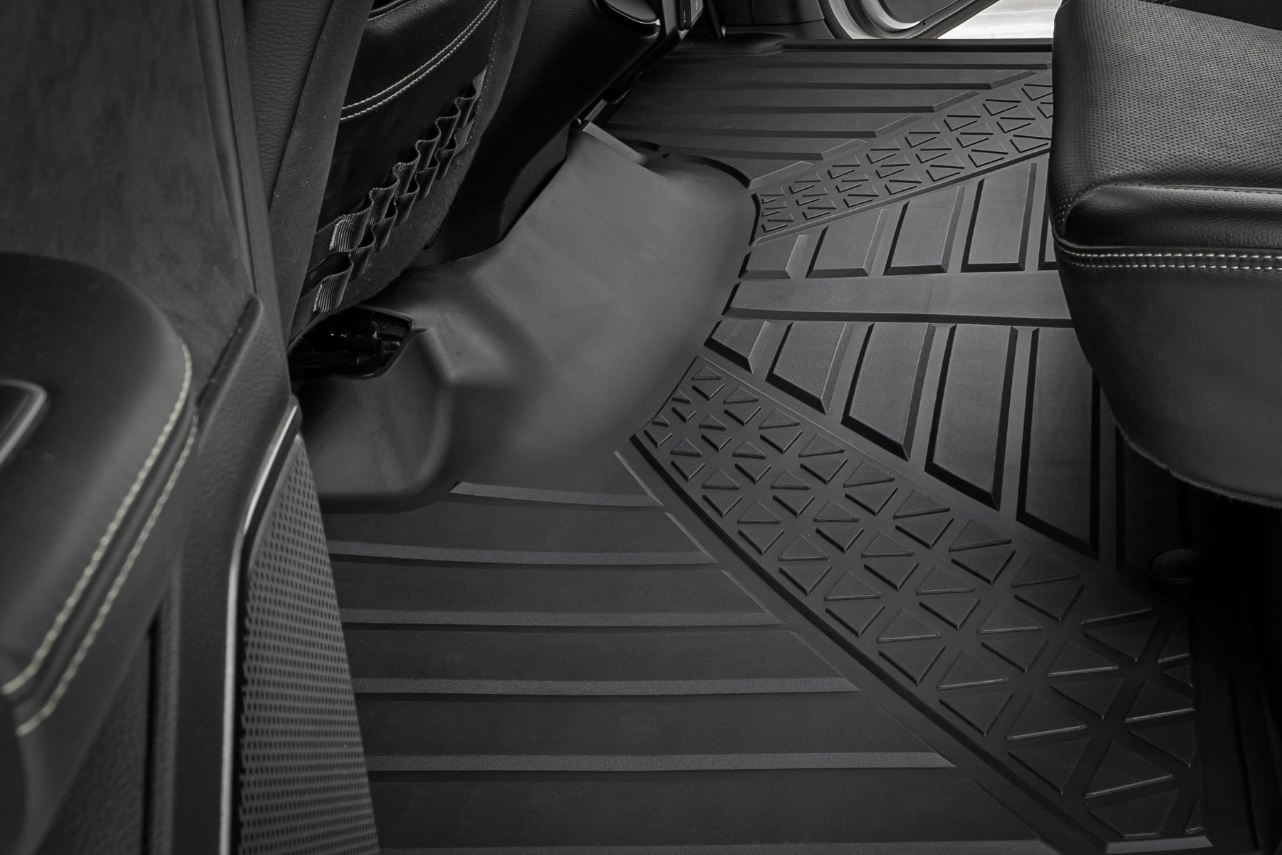 Flex-Fit Floor Mats | FR & RR | Crew | Ram 1500 (19-24)/1500 TRX (21-24) by Rough Country