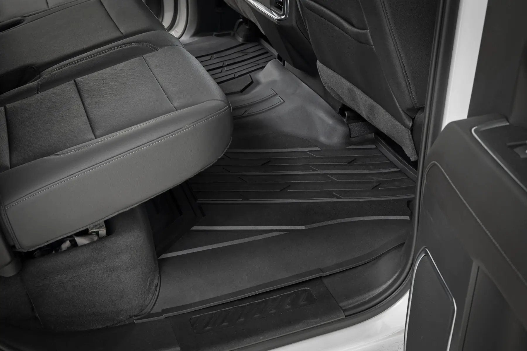 Flex-Fit Floor Mats | FR & RR | FR Bucket | Crew | Chevy/GMC 1500/2500HD/3500HD (19-26)