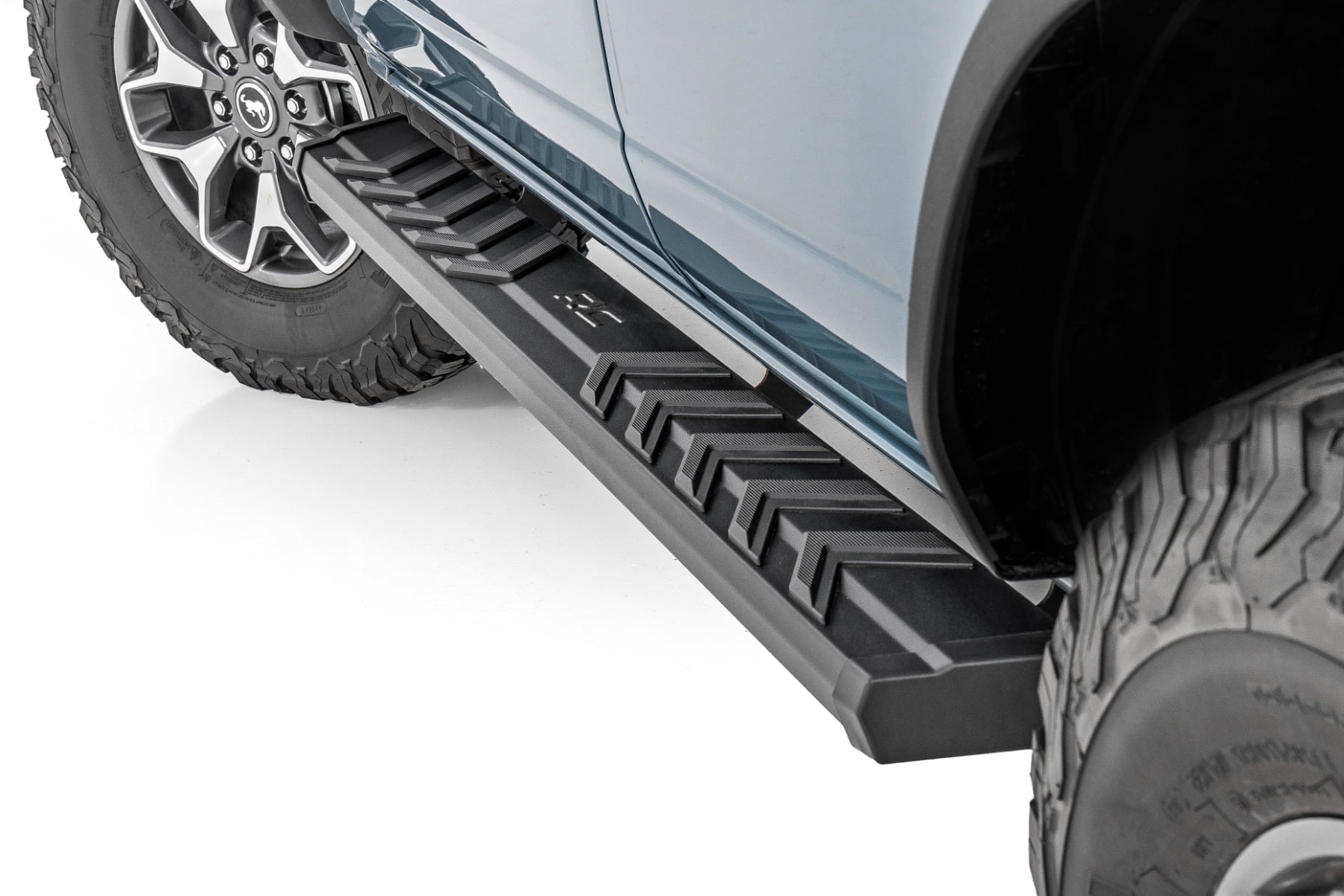BA2 Running Boards | Side Step Bars | 4-Door | Ford Bronco 4WD (2021-2026) by Rough Country