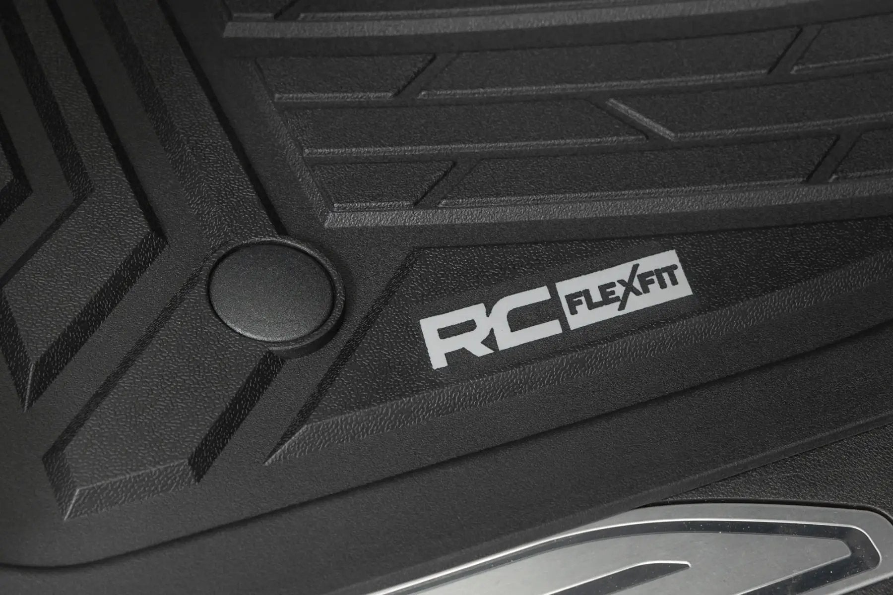 Flex-Fit Floor Mats | FR & RR | FR Bucket | Crew | Chevy/GMC 1500/2500HD/3500HD (19-26) by Rough Country