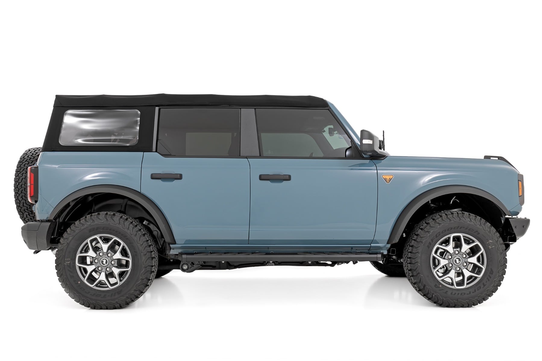 BA2 Running Boards | Side Step Bars | 4-Door | Ford Bronco 4WD (2021-2026) by Rough Country