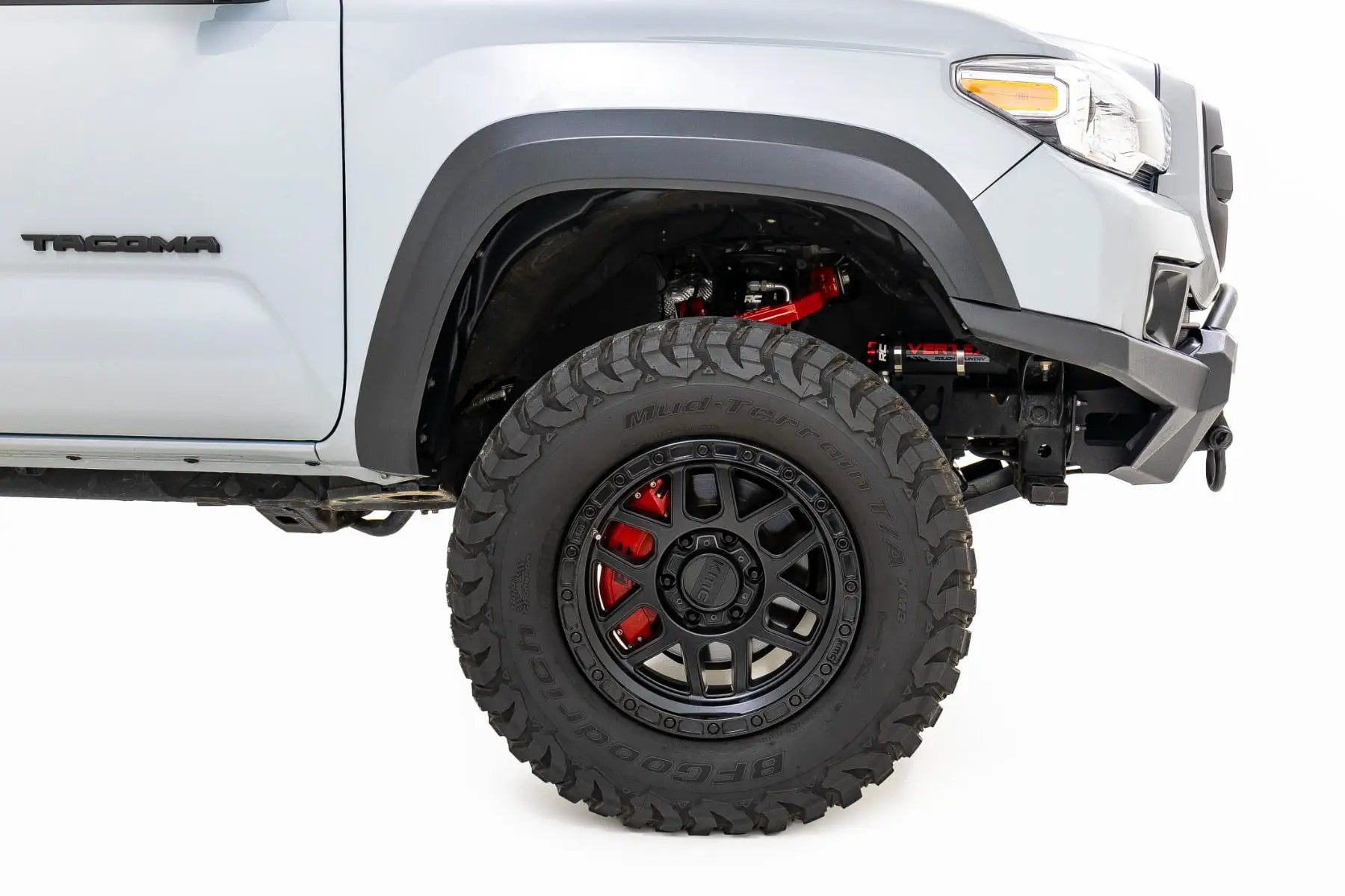 Red Forged Upper Control Arms | 3.5" Of Lift | Toyota 4Runner (10-24)/Tacoma (05-23) by Rough Country