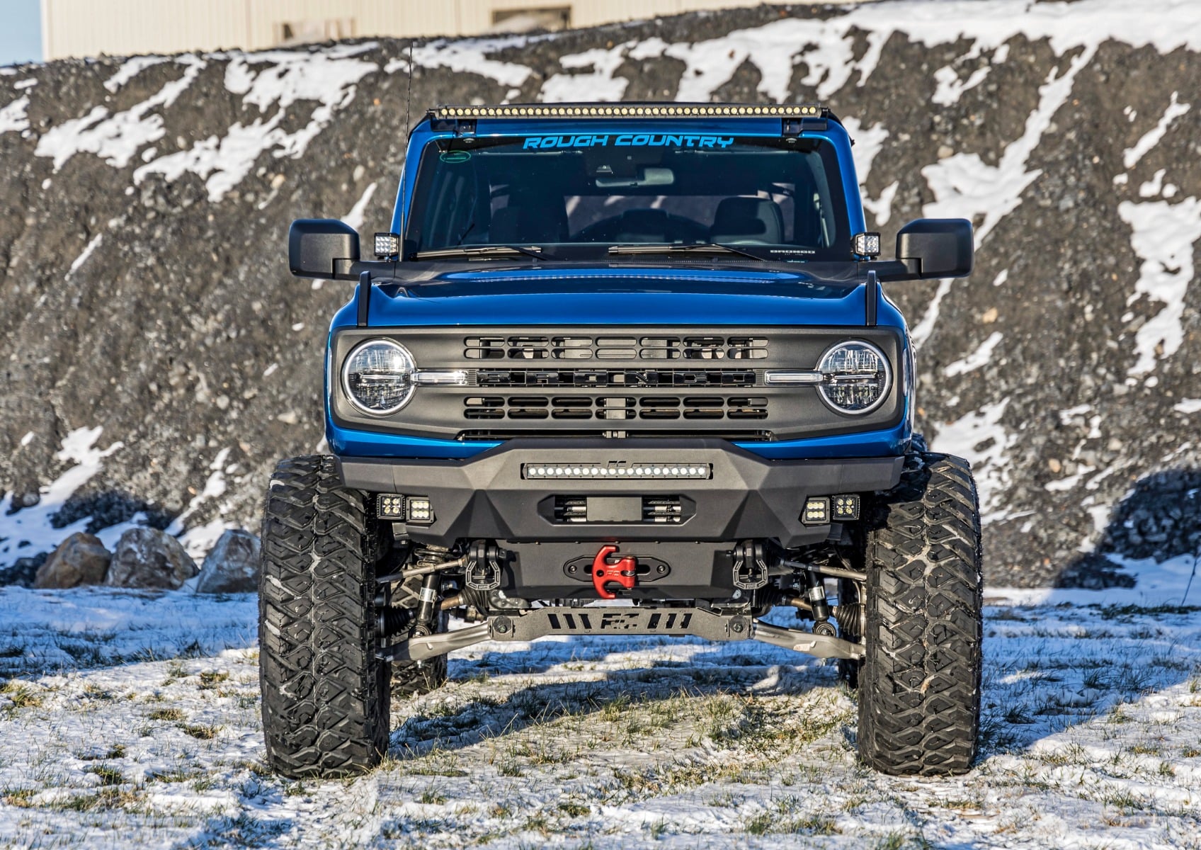 7 Inch Lift Kit | 4-Door Base | Ford Bronco 4WD (2021-2025) by Rough Country