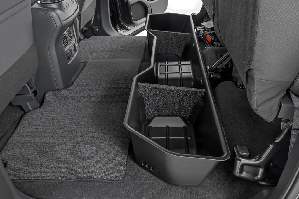 Under Seat Storage | Crew Cab | Nissan Titan 2WD/4WD (2004-2024) by Rough Country