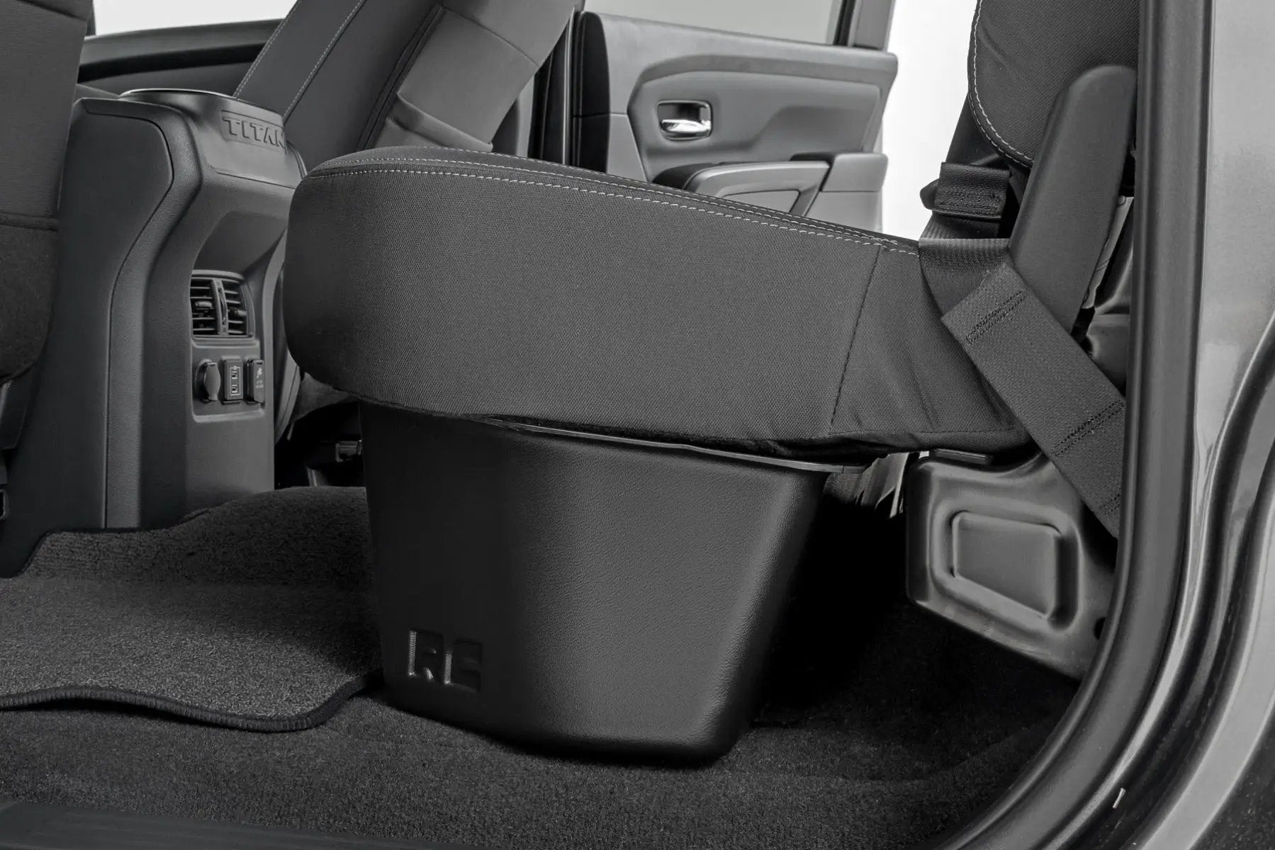 Under Seat Storage | Crew Cab | Nissan Titan 2WD/4WD (2004-2024) by Rough Country