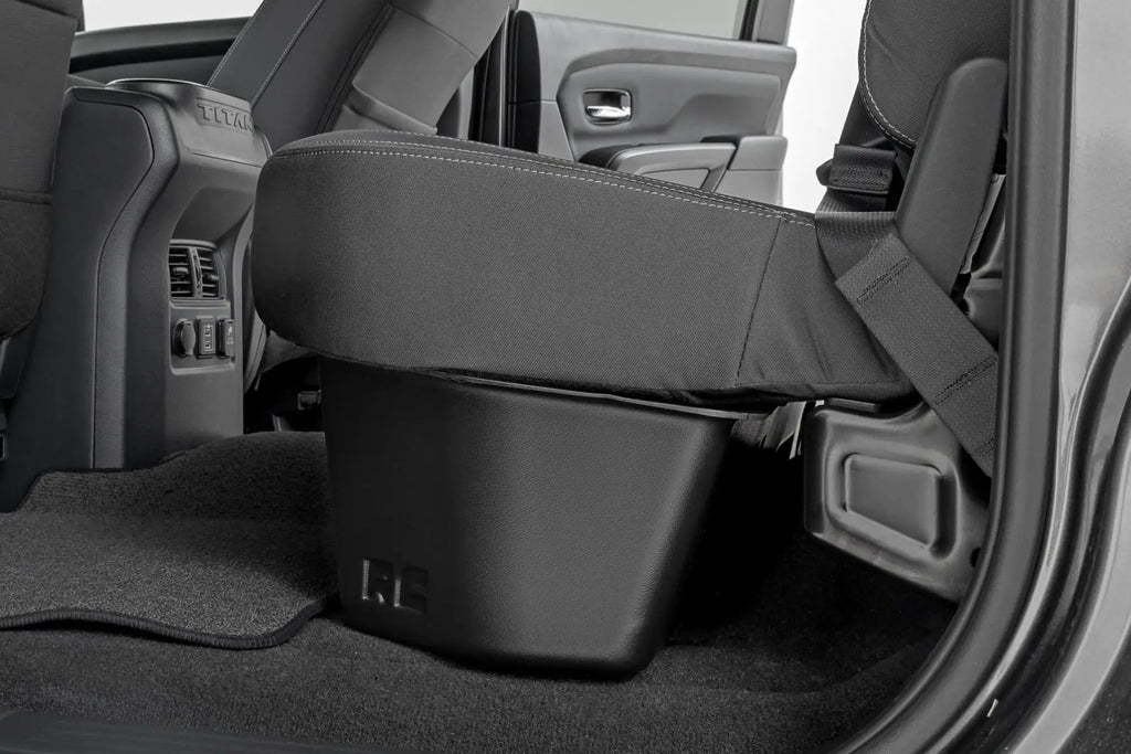 Under Seat Storage | Crew Cab | Nissan Titan 2WD/4WD (2004-2024) by Rough Country