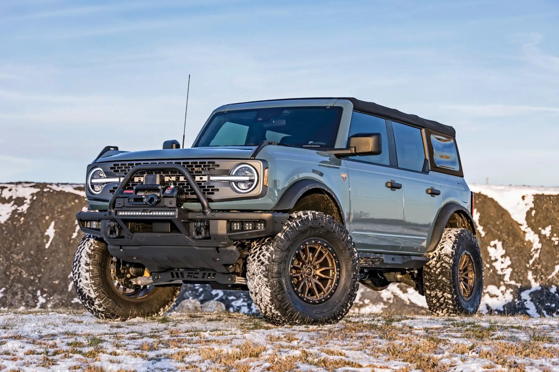5 Inch Lift Kit | Badlands (Non Sasquatch) 2.3L | Ford Bronco 4WD (2021-2026) by Rough Country