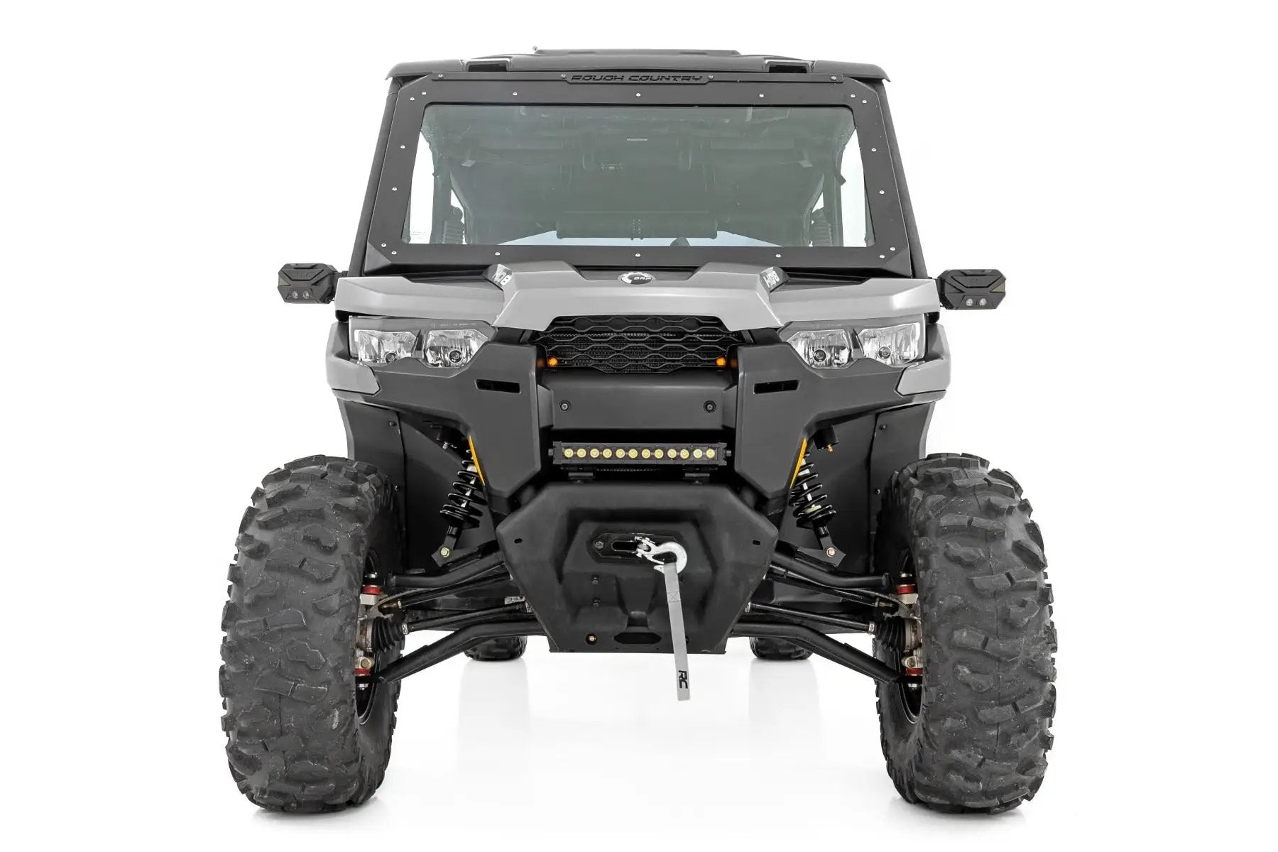 Vertex Front Coil Over Shock Pair | Adjustable | Can-Am Defender HD5/HD8/HD9/HD10 by Rough Country