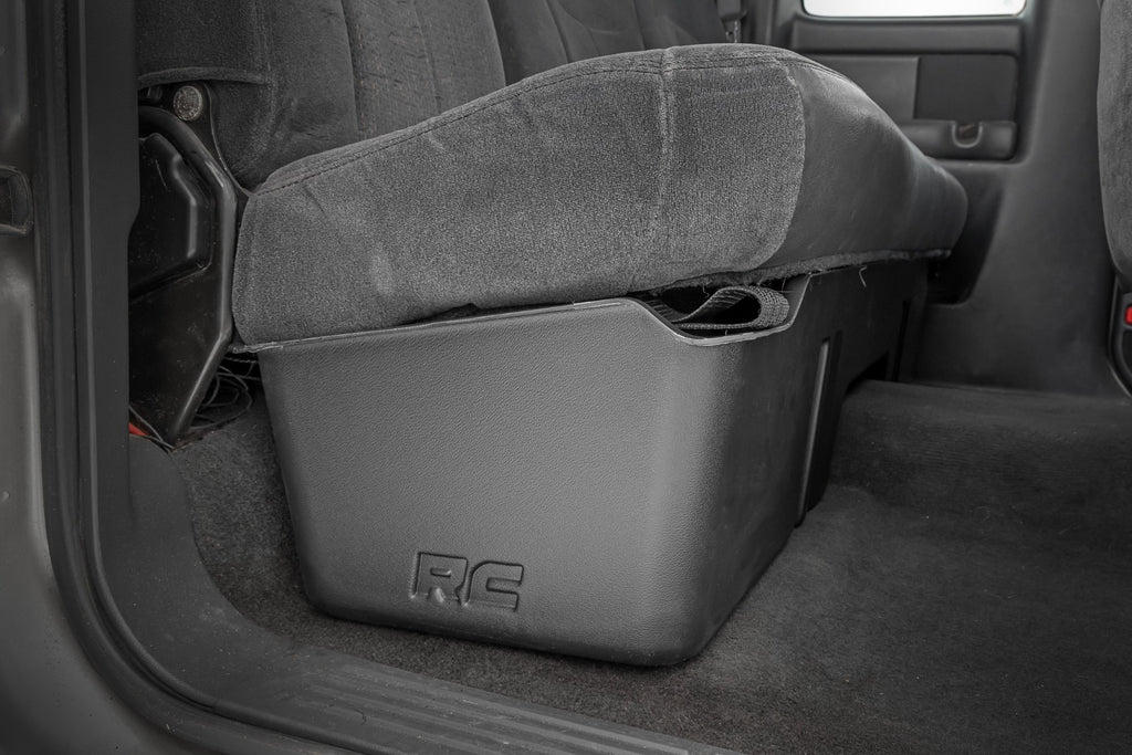 Under Seat Storage | Extended Cab | Chevy/GMC 1500/2500HD (99-06 & Classic) by Rough Country