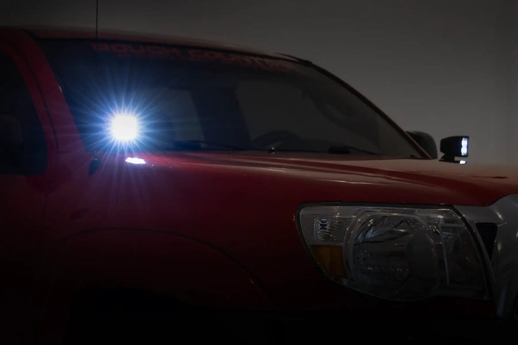 LED Light Kit | Ditch Mount | 2" Spectrum Pair | Spot | Toyota Tacoma (05-15) by Rough Country